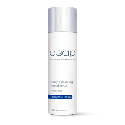 ASAP Daily Exfoliating Facial Scrub with AHA 200ml