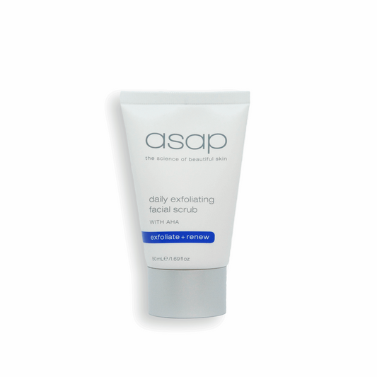 ASAP Daily Exfoliating Facial Scrub With AHA 50ml