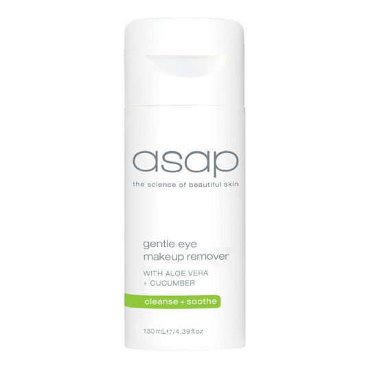 ASAP Gentle Eye Makeup Remover with Aloe Vera + Cucumber – 130ml